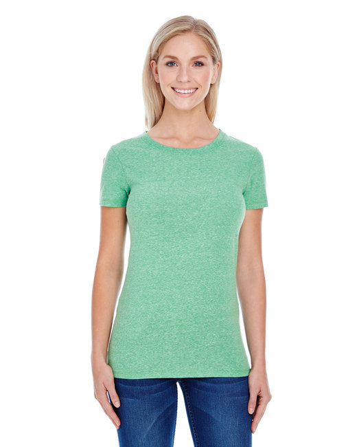 Ladies Triblend Short-Sleeve T-Shirt - cREAM TRIBLEND - 2XL(D0102H7K0XX)