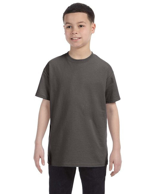 Youth Authentic-T T-Shirt - ASH - XS(D0102H7K1EJ)