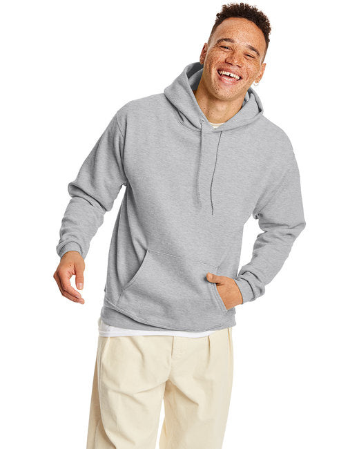 Unisex Ecosmart 5050 Pullover Hooded Sweatshirt - WHITE - S(D0102H7K3cT)