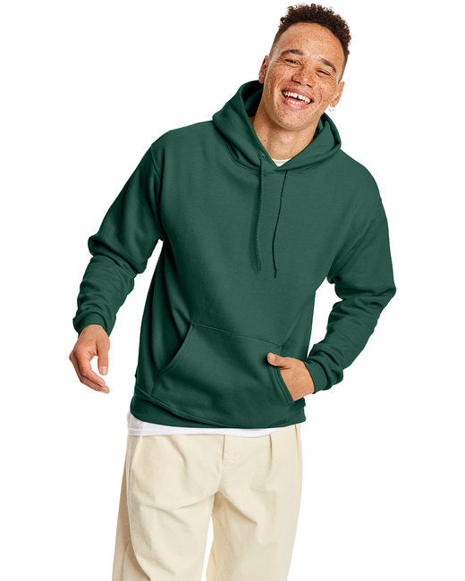 Unisex Ecosmart 5050 Pullover Hooded Sweatshirt - WHITE - S(D0102H7K3DJ)
