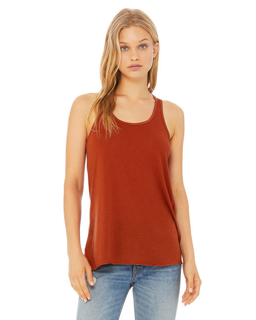Ladies Flowy Racerback Tank - ATHLETIc HEATHER - S(D0102H7K5cJ)