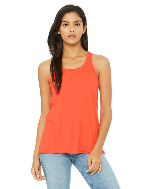 Ladies Flowy Racerback Tank - ATHLETIc HEATHER - S(D0102H7K5E2)