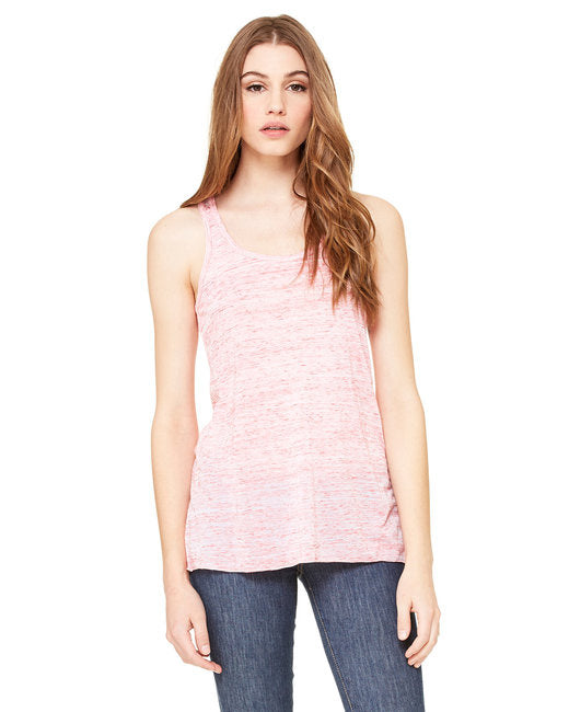 Ladies Flowy Racerback Tank - ATHLETIc HEATHER - S(D0102H7K5J8)