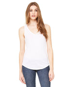 Ladies Flowy V-Neck Tank - cORAL - S(D0102H7K5N2)