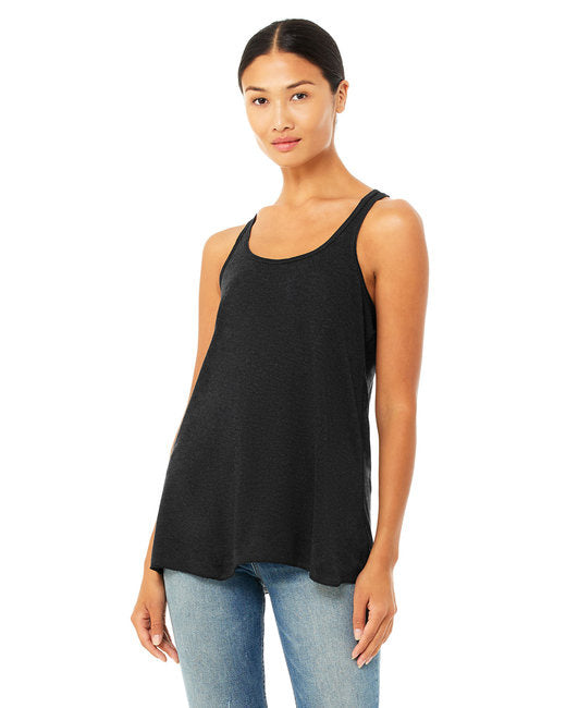 Ladies Flowy Racerback Tank - ATHLETIc HEATHER - S(D0102H7K72J)