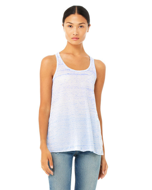 Ladies Flowy Racerback Tank - ATHLETIc HEATHER - S(D0102H7K742)