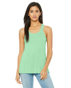 Ladies Flowy Racerback Tank - ATHLETIc HEATHER - S(D0102H7K79P)