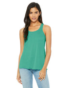 Ladies Flowy Racerback Tank - ATHLETIc HEATHER - S(D0102H7K7D8)