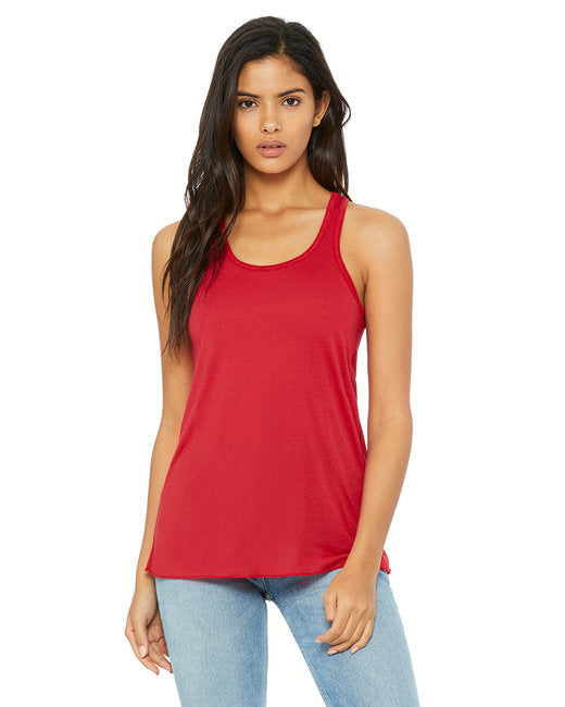 Ladies Flowy Racerback Tank - ATHLETIc HEATHER - S(D0102H7K7EP)