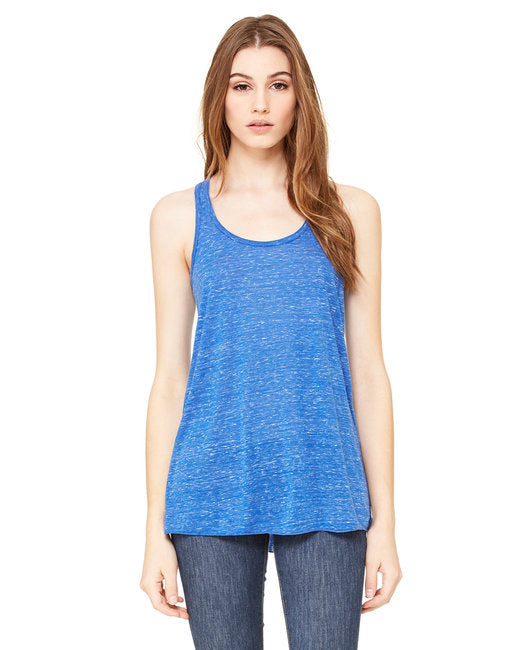 Ladies Flowy Racerback Tank - ATHLETIc HEATHER - S(D0102H7K7J6)