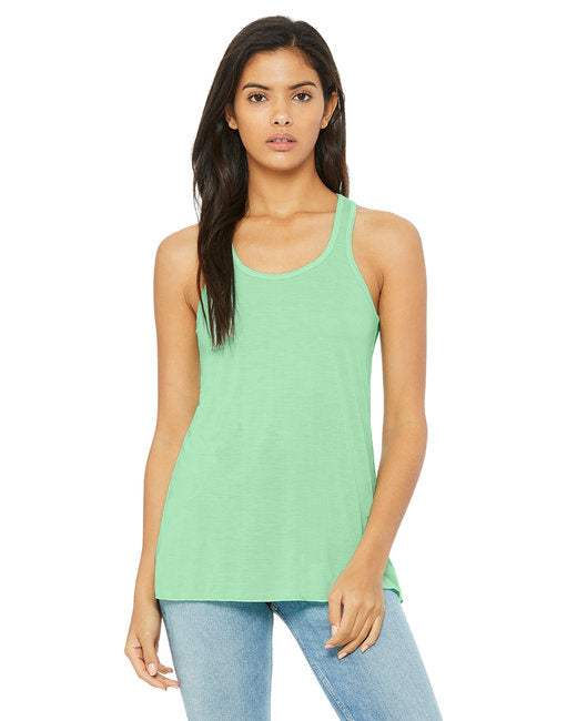Ladies Flowy Racerback Tank - ATHLETIc HEATHER - S(D0102H7K7PT)