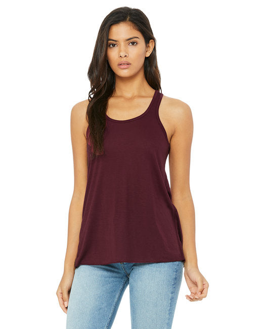 Ladies Flowy Racerback Tank - ATHLETIc HEATHER - S(D0102H7K7QP)
