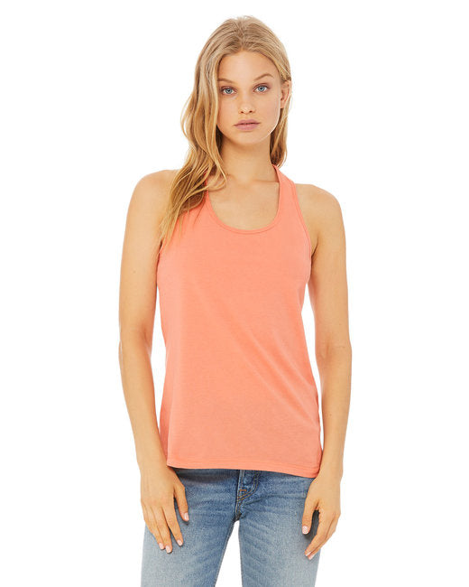 Ladies Jersey Racerback Tank - WHITE - S(D0102H7KE26)