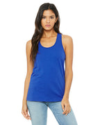 Ladies Jersey Racerback Tank - WHITE - S(D0102H7KE96)