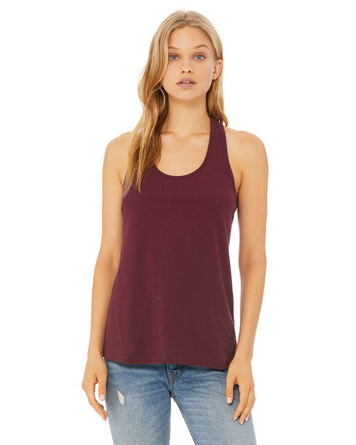 Ladies Jersey Racerback Tank - WHITE - S(D0102H7KEAX)