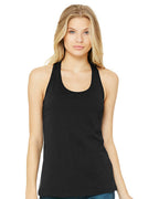 Ladies Jersey Racerback Tank - WHITE - S(D0102H7KEHP)