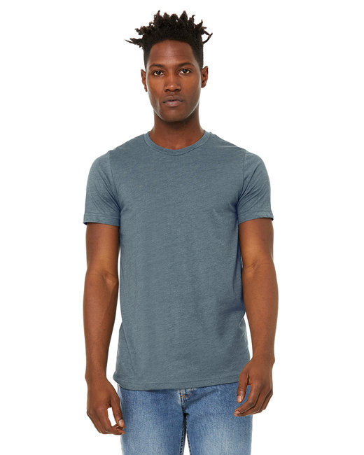 Unisex Sueded T-Shirt - HEATHER RED - XS(D0102H7KEW6)