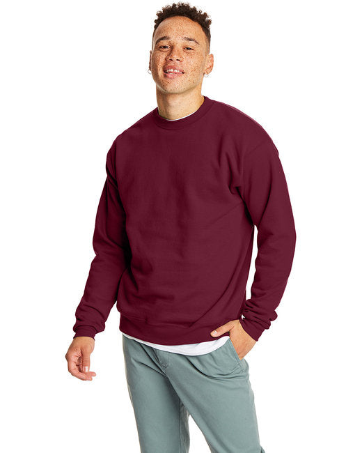 Unisex Ecosmart 5050 crewneck Sweatshirt - cARDINAL - S(D0102H7KFDT)