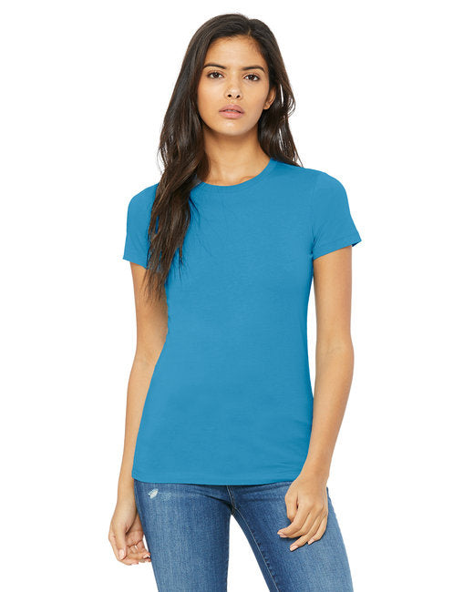 Ladies The Favorite T-Shirt - AQUA - S(D0102H7KH2P)