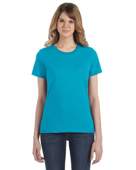 Ladies Lightweight T-Shirt - WHITE - 3XL(D0102H7KJ8X)