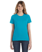 Ladies Lightweight T-Shirt - WHITE - 3XL(D0102H7KJ8X)