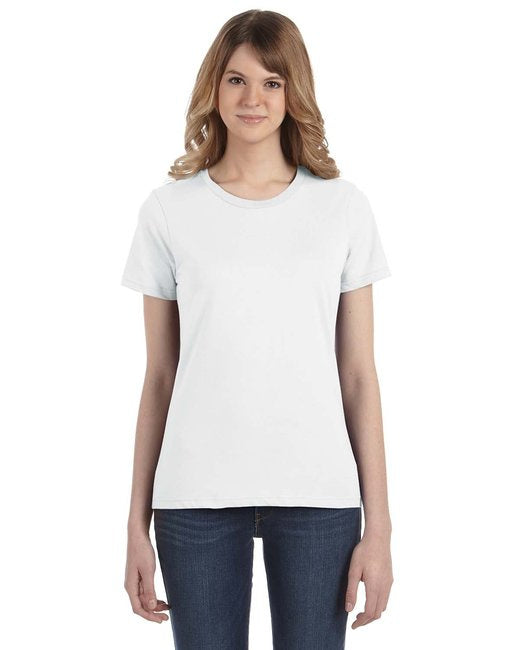 Ladies Lightweight T-Shirt - WHITE - 3XL(D0102H7KJBP)
