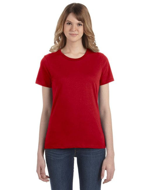 Ladies Lightweight T-Shirt - WHITE - 3XL(D0102H7KJcT)