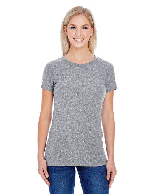 Ladies Triblend Short-Sleeve T-Shirt - cREAM TRIBLEND - 2XL(D0102H7KL32)