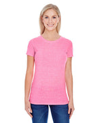 Ladies Triblend Short-Sleeve T-Shirt - cREAM TRIBLEND - 2XL(D0102H7KL42)
