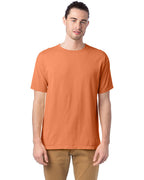 Mens garment-Dyed T-Shirt - BLAcK - S(D0102H7KM3X)
