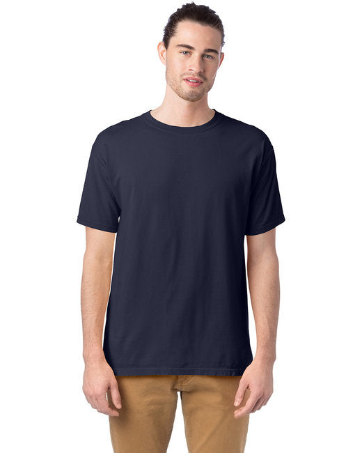 Mens garment-Dyed T-Shirt - BLAcK - S(D0102H7KMF8)