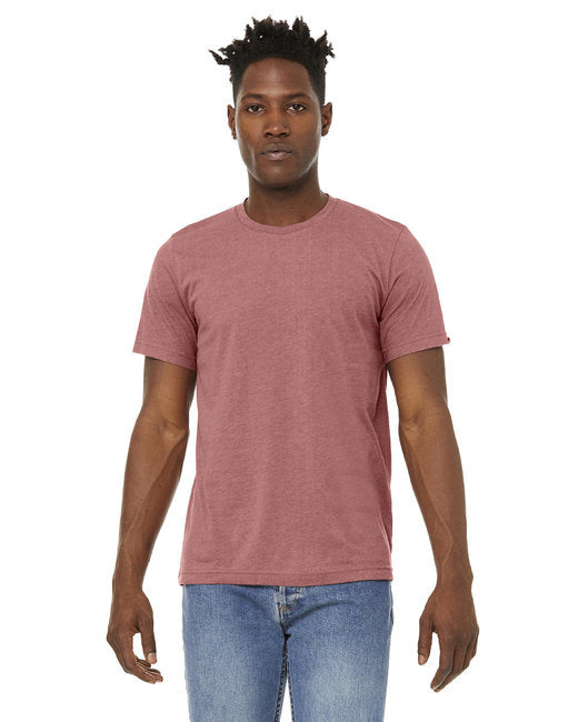 Unisex Sueded T-Shirt - HEATHER RED - XS(D0102H7KPB8)