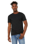 Unisex Sueded T-Shirt - HEATHER RED - XS(D0102H7KPc2)