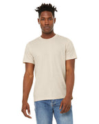 Unisex Sueded T-Shirt - HEATHER RED - XS(D0102H7KPPX)