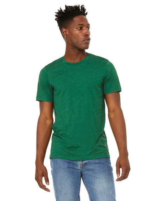 Unisex Sueded T-Shirt - HEATHER RED - XS(D0102H7KPR2)