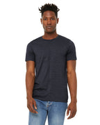 Unisex Sueded T-Shirt - HEATHER RED - XS(D0102H7KPZ8)