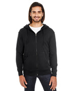 Unisex Triblend French Terry Full-Zip - BLAcK HEATHER - XS(D0102H7KVB2)