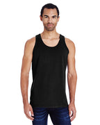 Unisex garment-Dyed Tank - BLAcK - S(D0102H7KVX6)