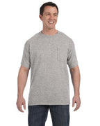 Mens Authentic-T Pocket T-Shirt - ASH - S(D0102H7KW5X)