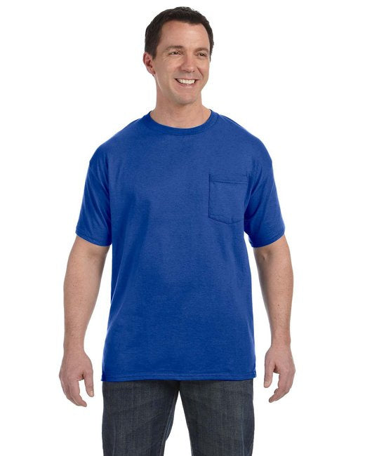 Mens Authentic-T Pocket T-Shirt - ASH - S(D0102H7KWAX)
