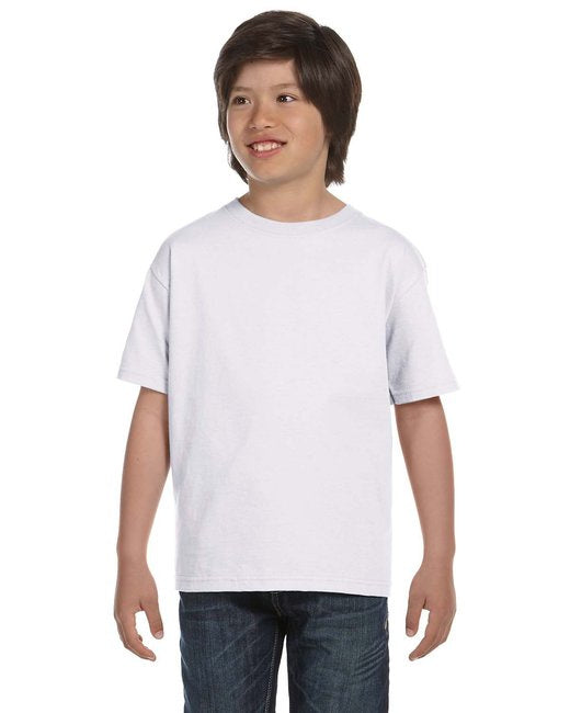 Youth Essential-T T-Shirt - WHITE - XS(D0102H7KWT6)