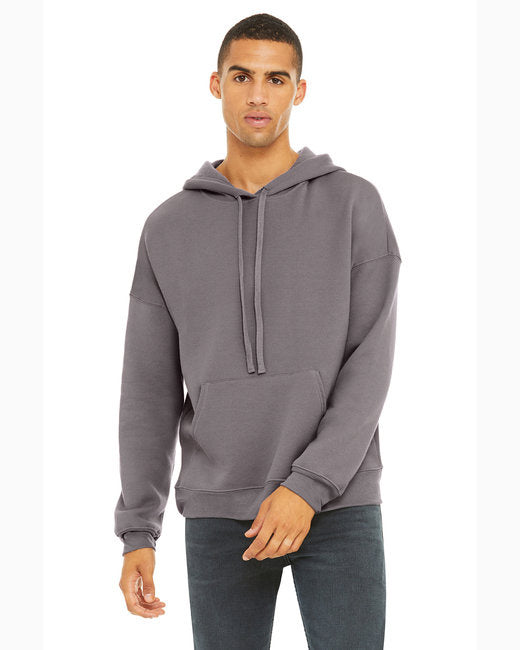 Unisex Sponge Fleece Pullover DTM Hoodie - DARK gREY - XS(D0102H7KX2X)