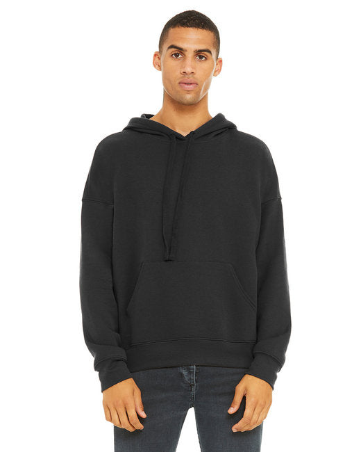 Unisex Sponge Fleece Pullover DTM Hoodie - DARK gREY - XS(D0102H7KXS8)