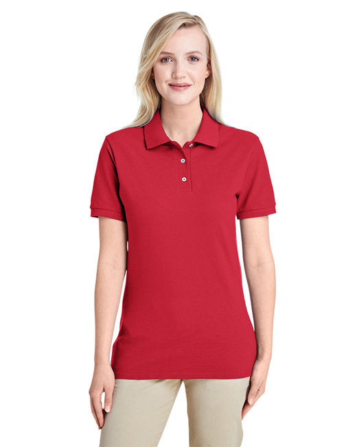 Ladies Premium 100% Ringspun cotton Piqu Polo - ROYAL - M(D0102H7M10P)