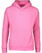 Youth Pullover Fleece Hoodie - BLAcK - XS(D0102H7M1EJ)