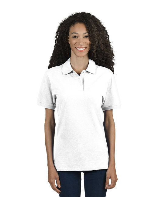 Ladies Premium 100% Ringspun cotton Piqu Polo - ROYAL - M(D0102H7M1g6)