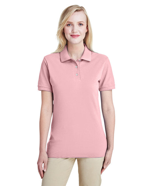 Ladies Premium 100% Ringspun cotton Piqu Polo - ROYAL - M(D0102H7M1QP)