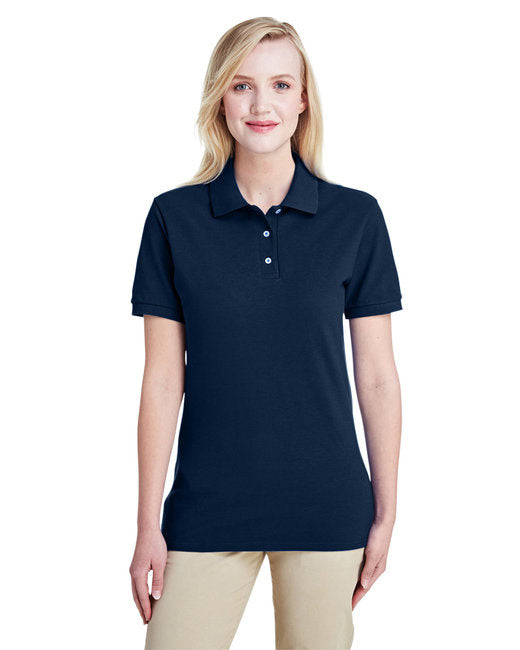 Ladies Premium 100% Ringspun cotton Piqu Polo - ROYAL - M(D0102H7M1ST)
