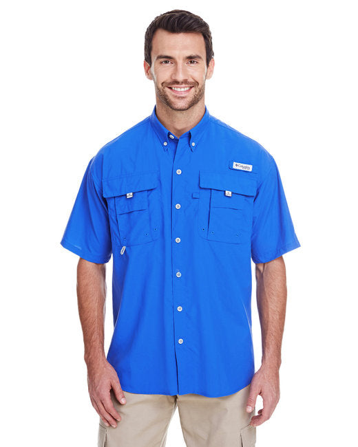 Mens BahamaII Short-Sleeve Shirt - WHITE - 3XL(D0102H7M1V8)