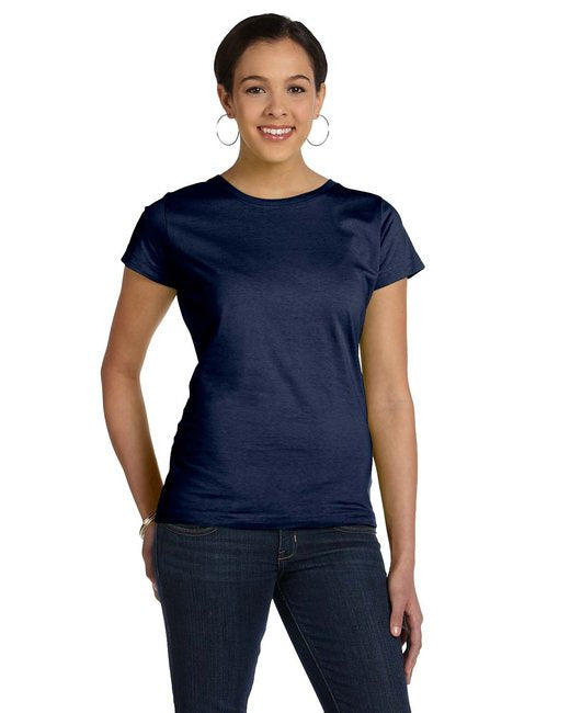 Ladies Fine Jersey T-Shirt - VINTAgE BURgUNDY - XS(D0102H7M2HP)